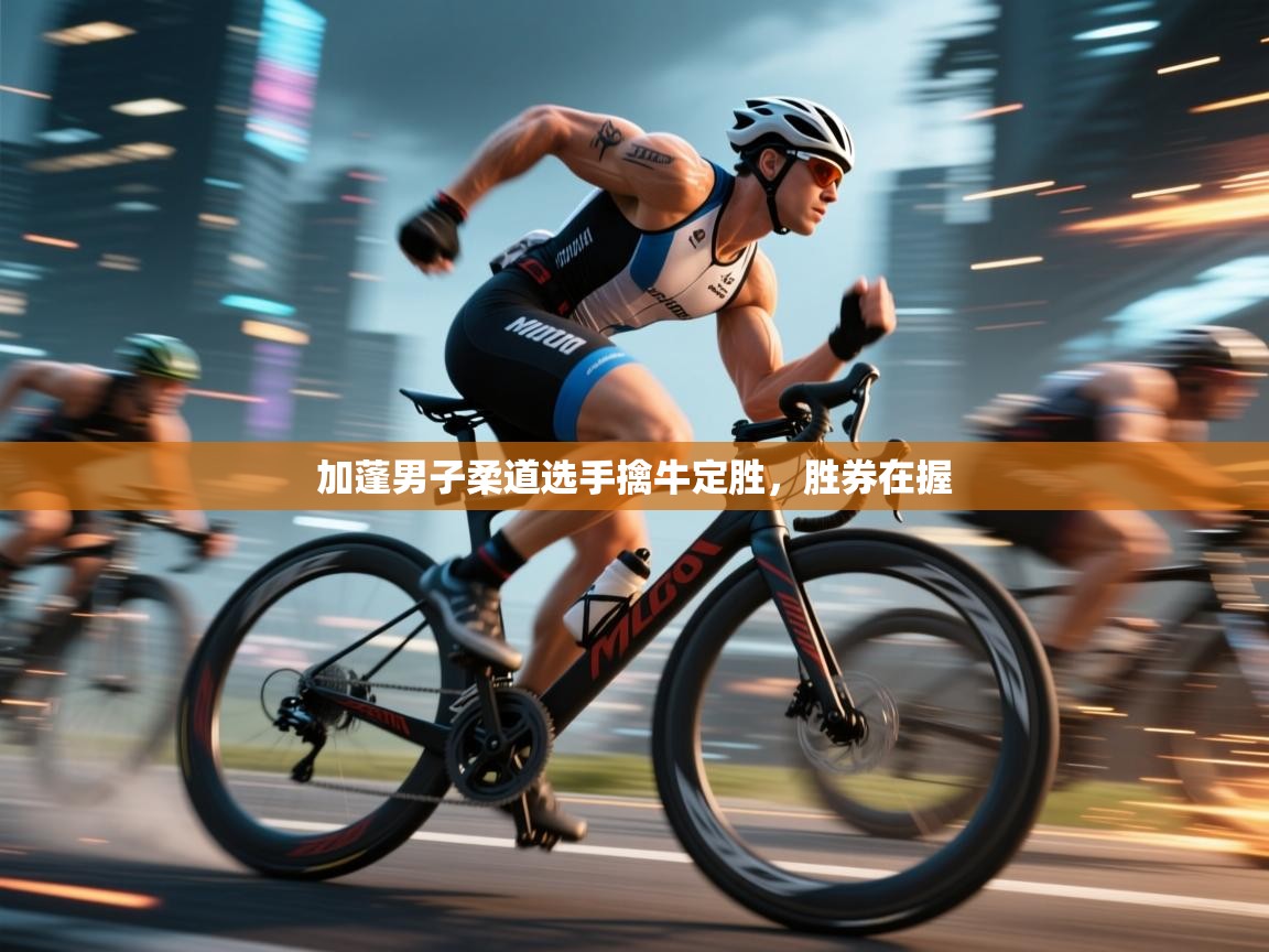 加蓬男子柔道选手擒牛定胜，胜券在握